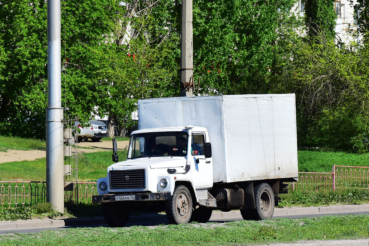 Волгоградская область, № С 466 МВ 34 — ГАЗ-3309