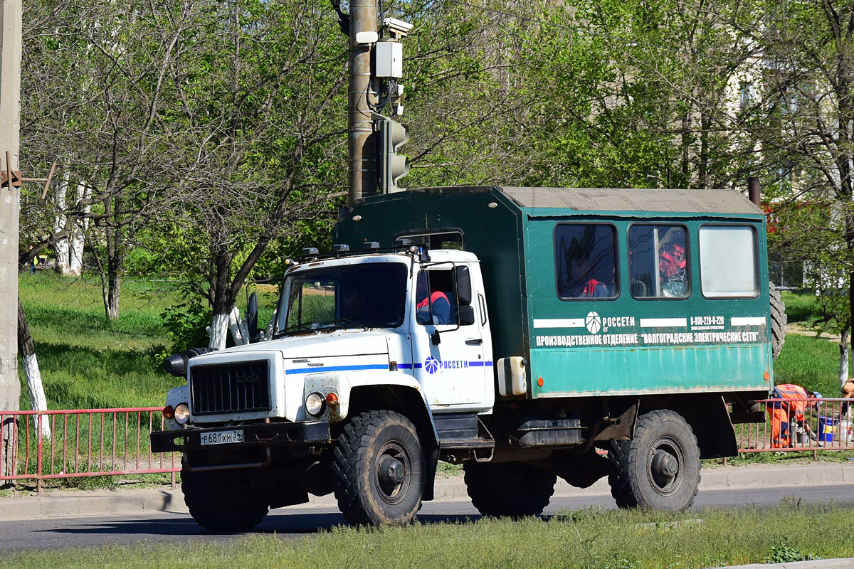 Волгоградская область, № Р 681 ХН 34 — ГАЗ-33081 «Садко»