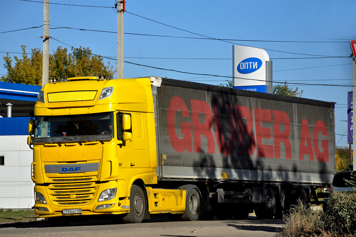 Северо-Казахстанская область, № 793 AAI 15 — DAF XF Euro6 FT