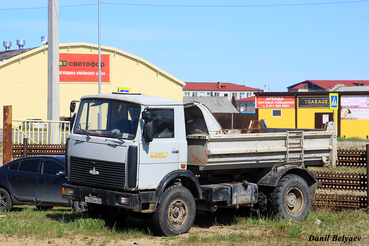 Ненецкий автономный округ, № А 725 КК 83 — МАЗ-5551 [555100]