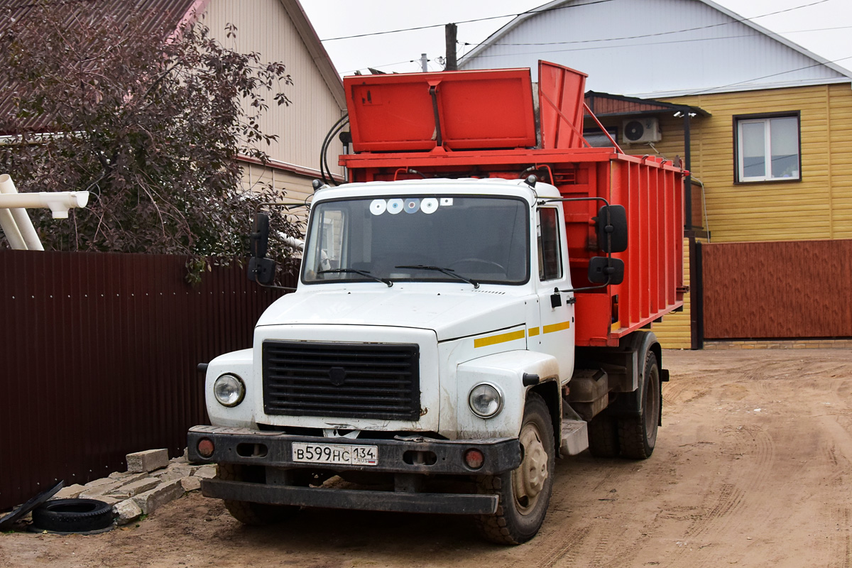 Волгоградская область, № В 599 НС 134 — ГАЗ-3309