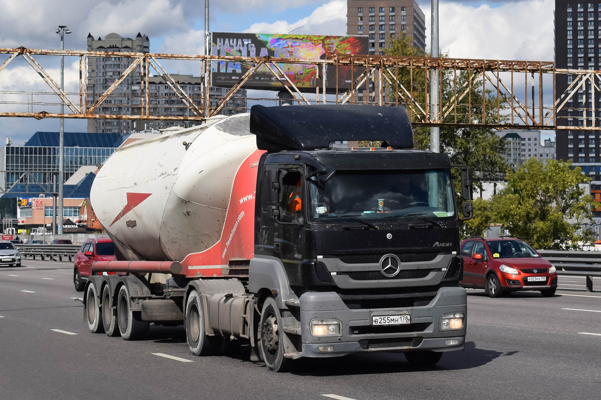 Московская область, № В 255 МН 178 — Mercedes-Benz Axor 1836