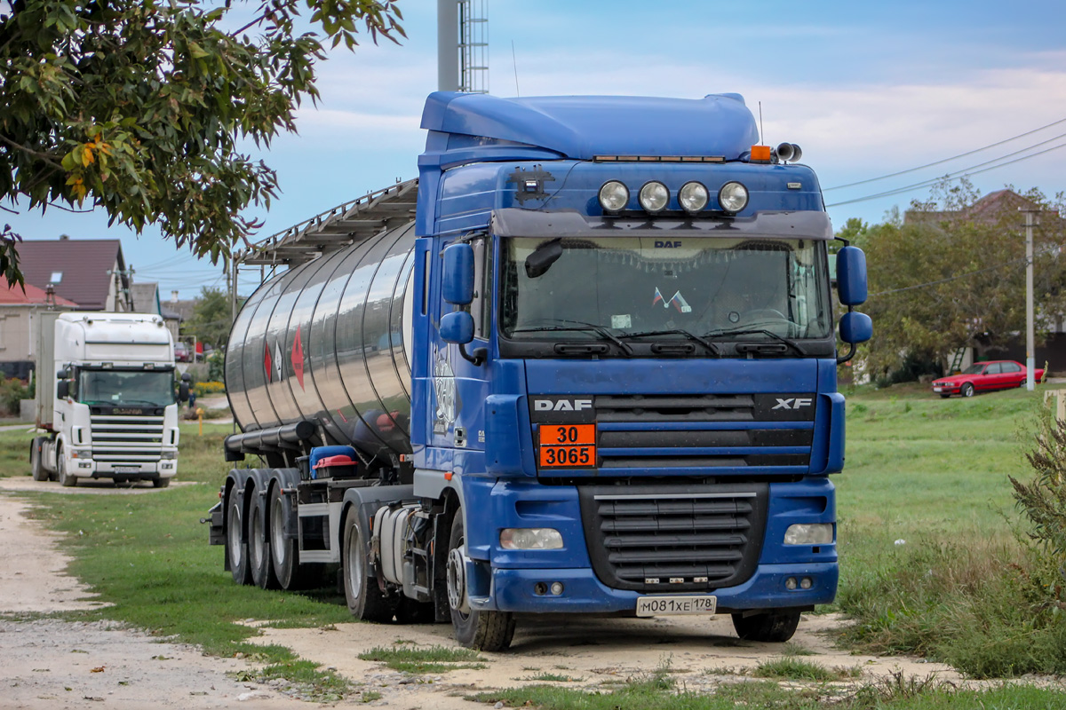 Санкт-Петербург, № М 081 ХЕ 178 — DAF XF105 FT