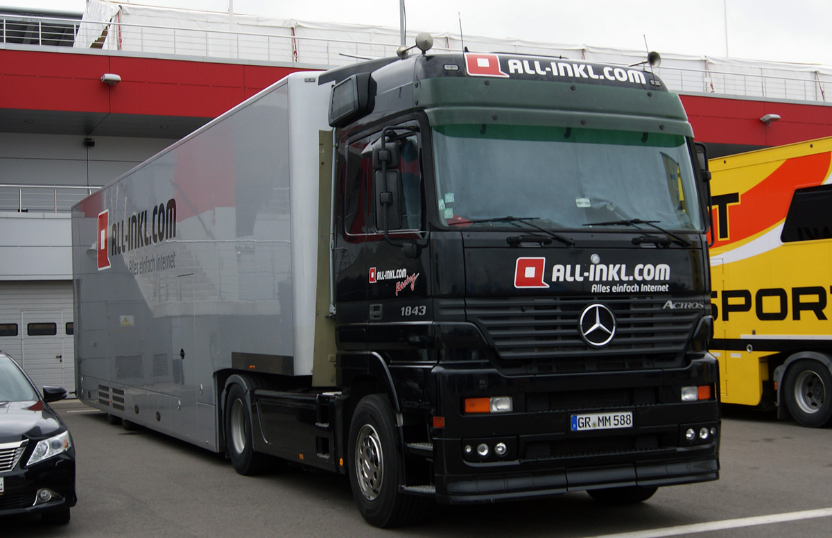 Германия, № GR-MM 588 — Mercedes-Benz Actros ('1997) 1843