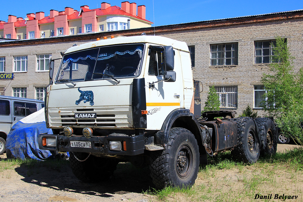 Ненецкий автономный округ, № А 605 СА 83 — КамАЗ-43101