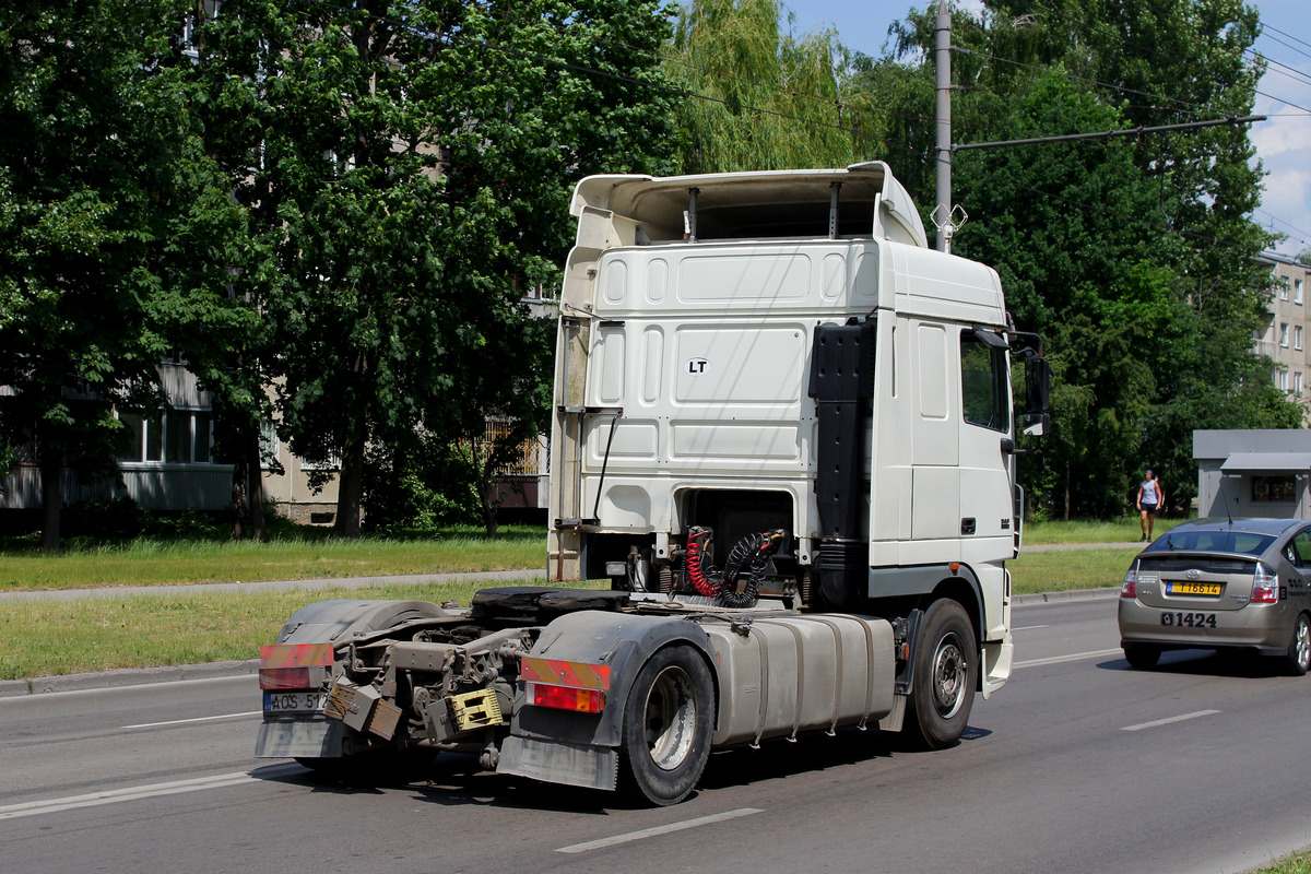 Литва, № AOS 512 — DAF XF95 FT