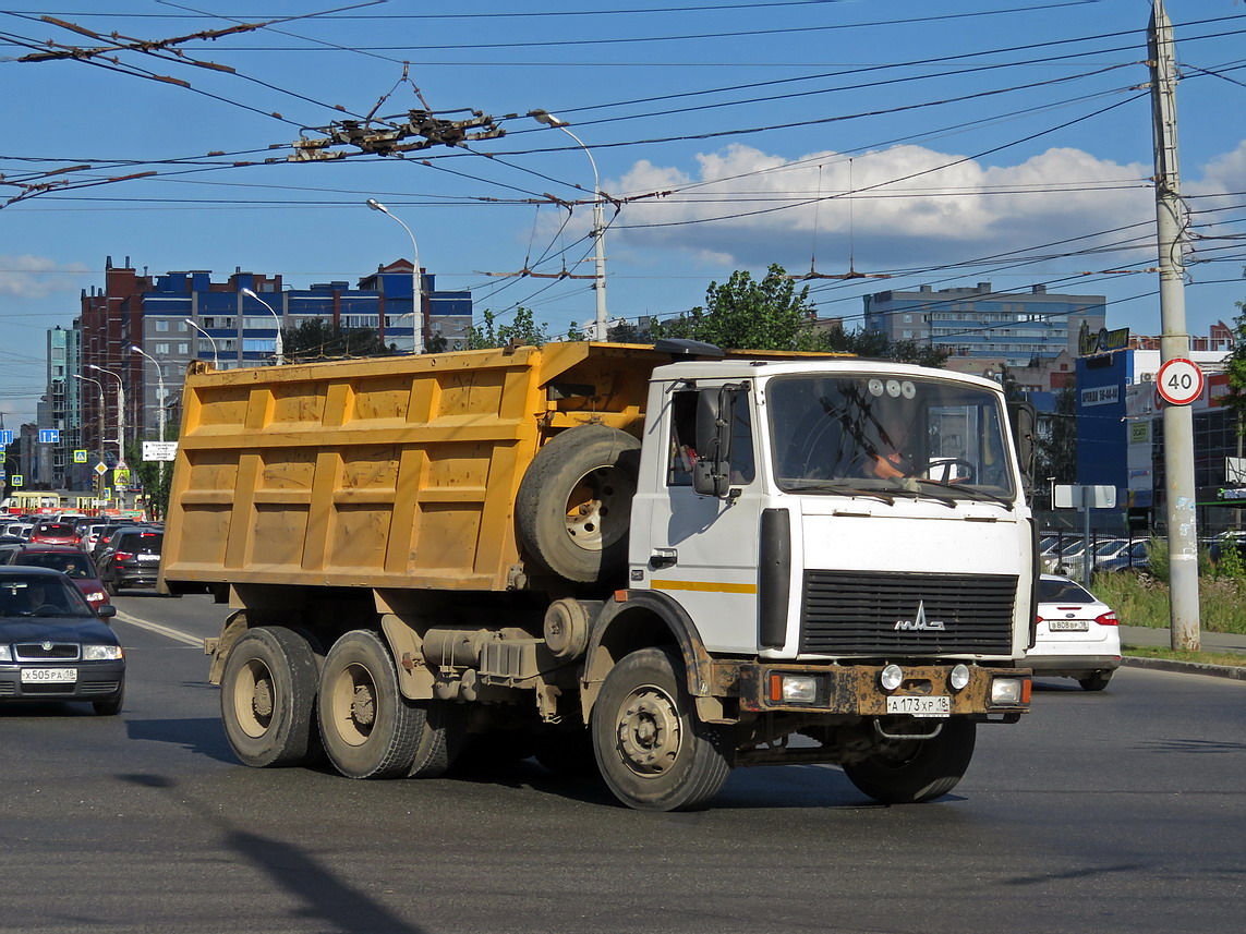 Удмуртия, № А 173 ХР 18 — МАЗ-5516X5