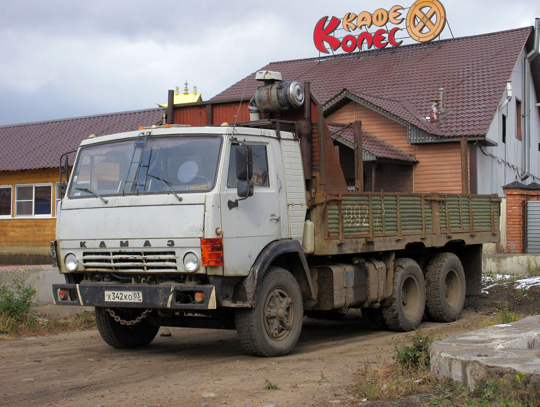 Бурятия, № Х 342 КО 03 — КамАЗ-5320