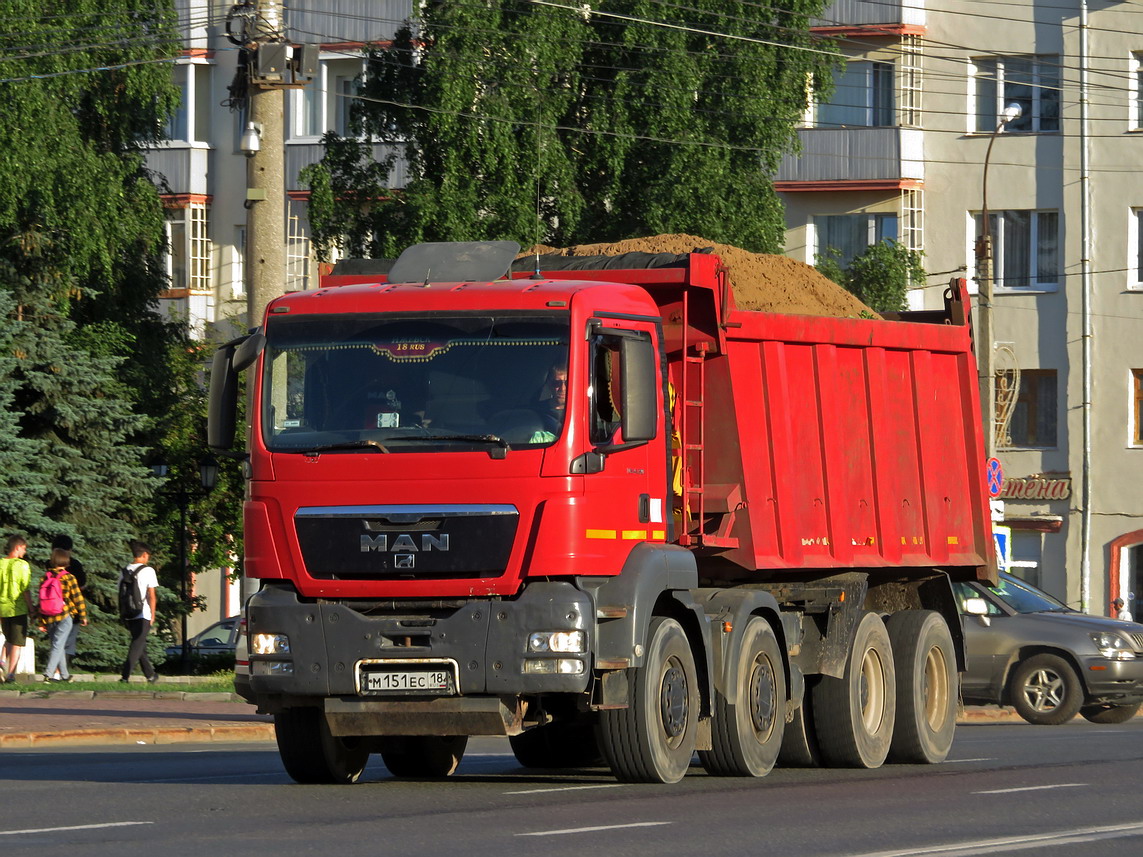 Удмуртия, № М 151 ЕС 18 — MAN TGS ('2007) 41.390