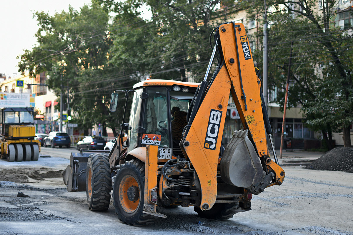 Новосибирская область, № 1510 НУ 54 — JCB 4CX