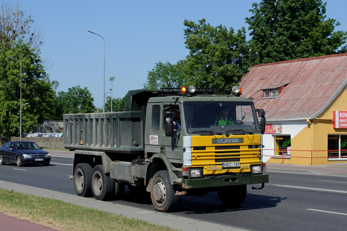 Литва, № HEC 197 — Scania (II) P113H