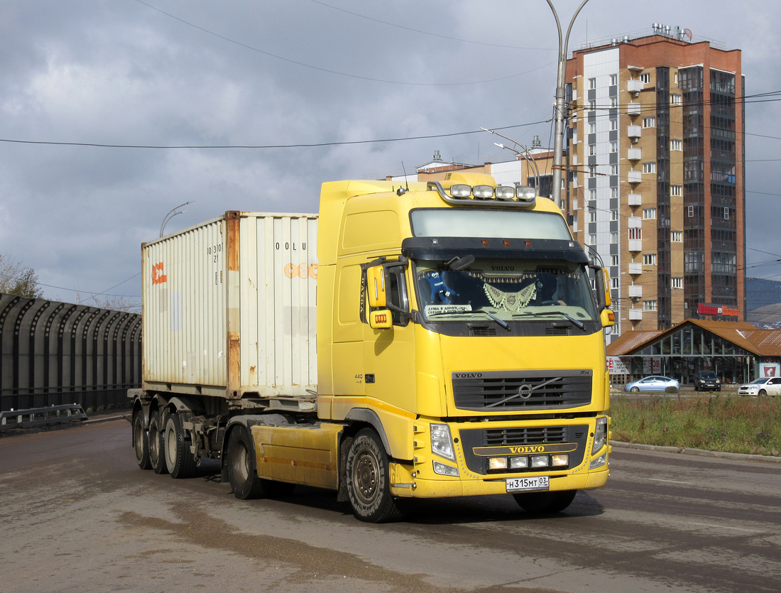 Бурятия, № Н 315 МТ 03 — Volvo ('2008) FH-Series