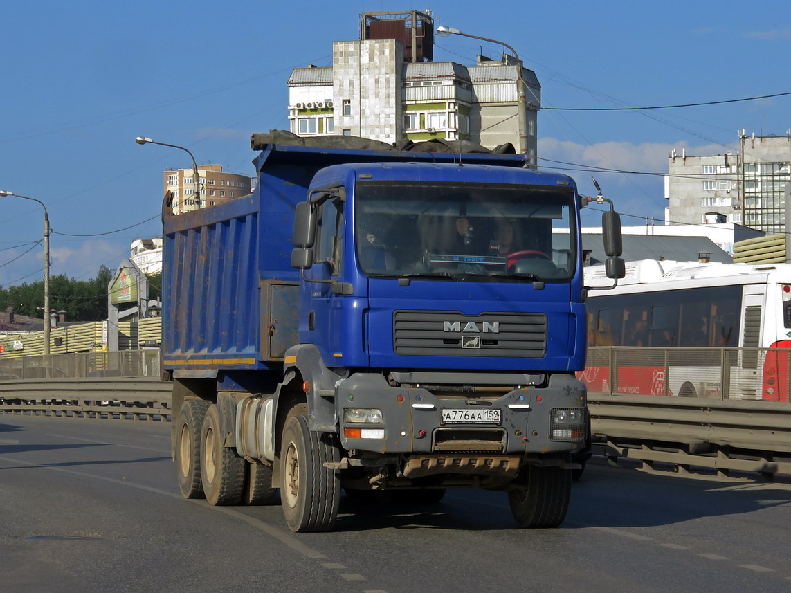 Пермский край, № А 776 АА 159 — MAN TGA 40.390