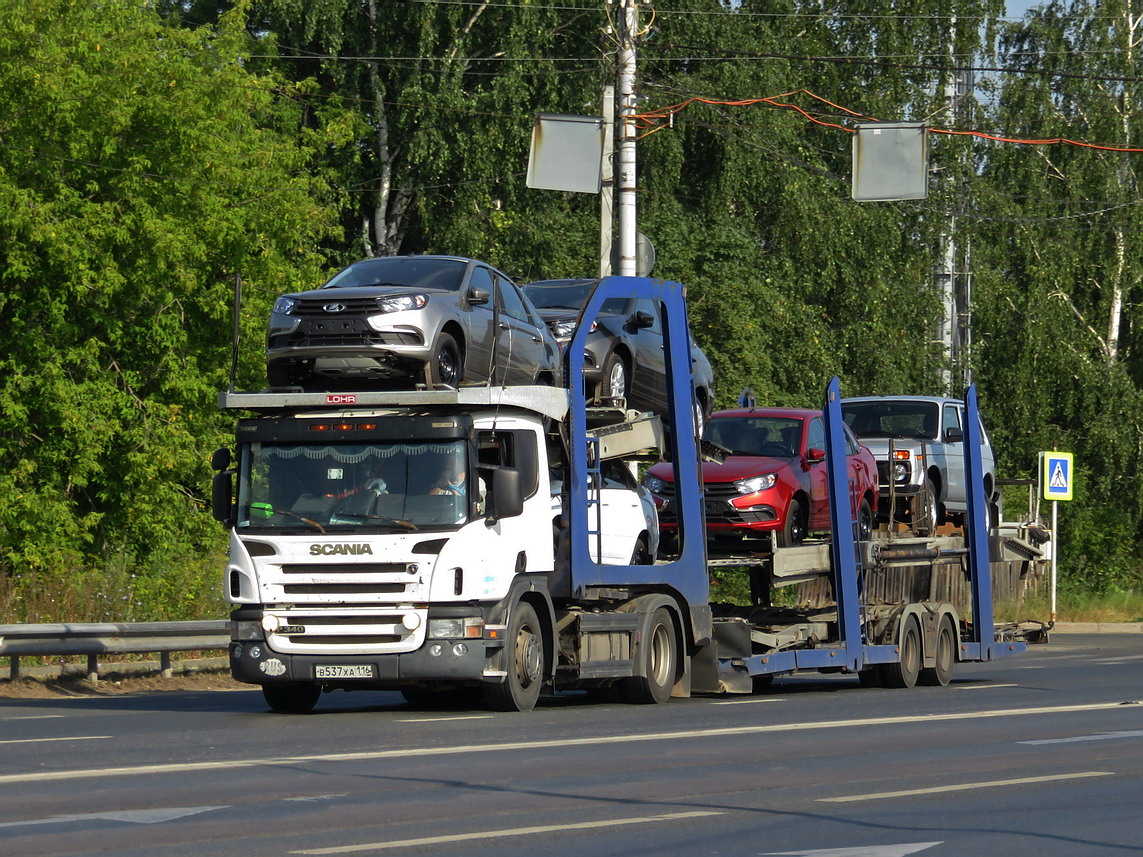 Татарстан, № В 537 ХА 116 — Scania ('2004) P340