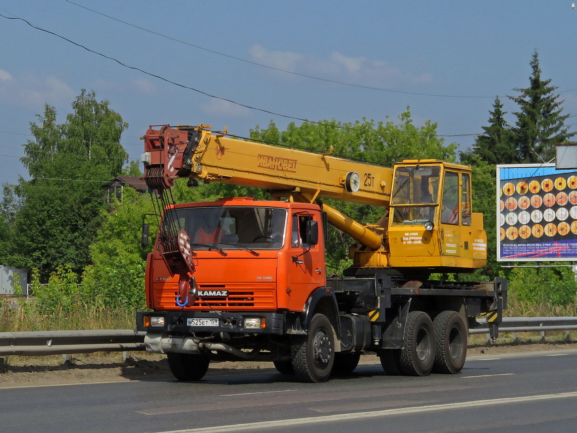 Пермский край, № Н 525 ЕТ 159 — КамАЗ-65115-62