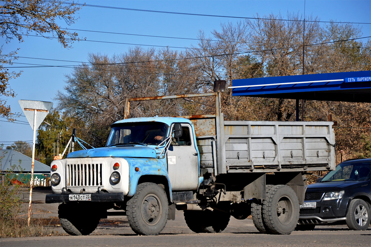 Алтайский край, № Н 143 СТ 22 — ГАЗ-53-02