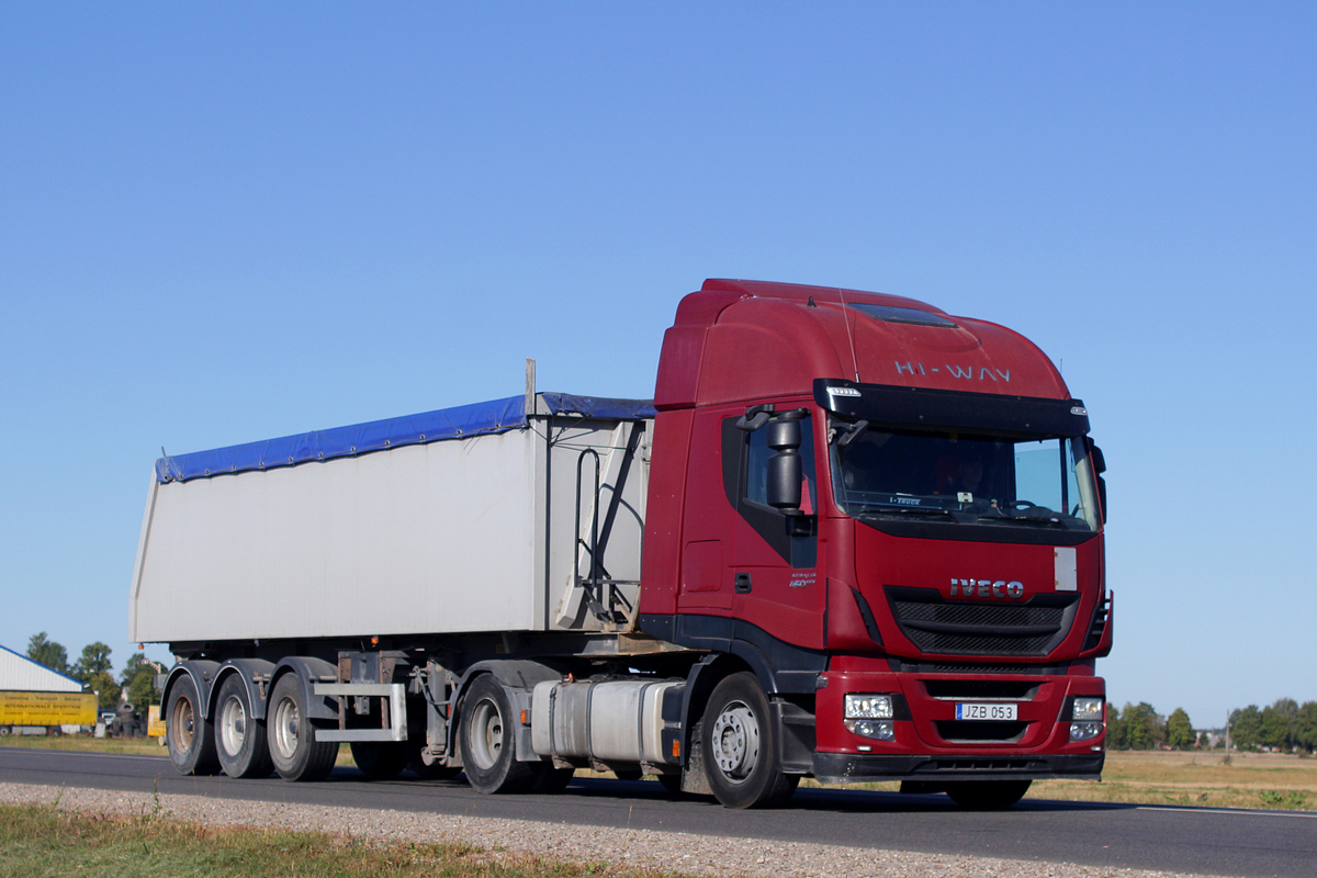 Литва, № JZB 053 — IVECO Stralis ('2012) 460