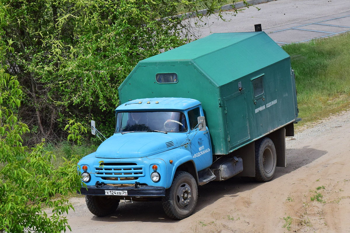 Волгоградская область, № Х 124 ХВ 34 — ЗИЛ-130 (общая модель)