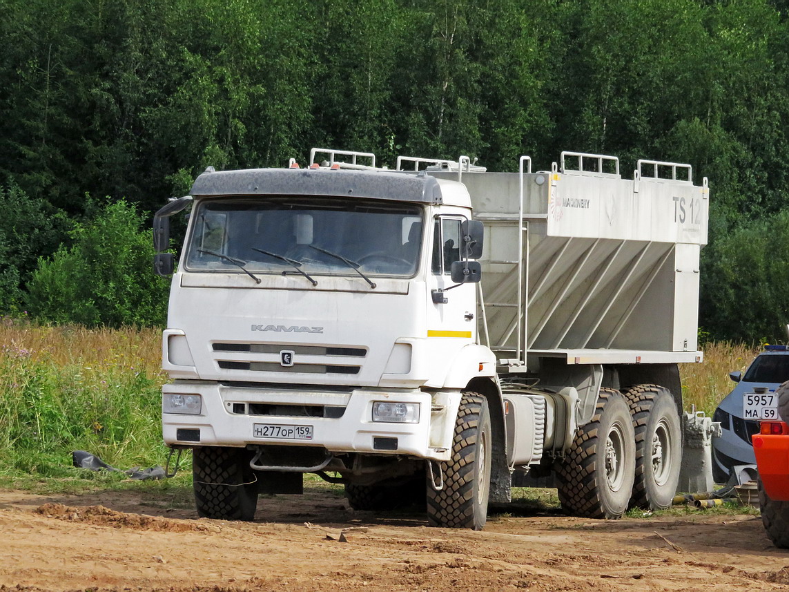 Пермский край, № Н 277 ОР 159 — КамАЗ-43118-50