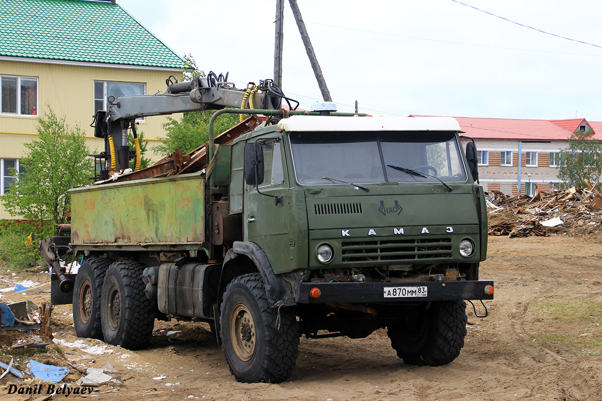 Ненецкий автономный округ, № А 870 ММ 83 — КамАЗ-43118-24