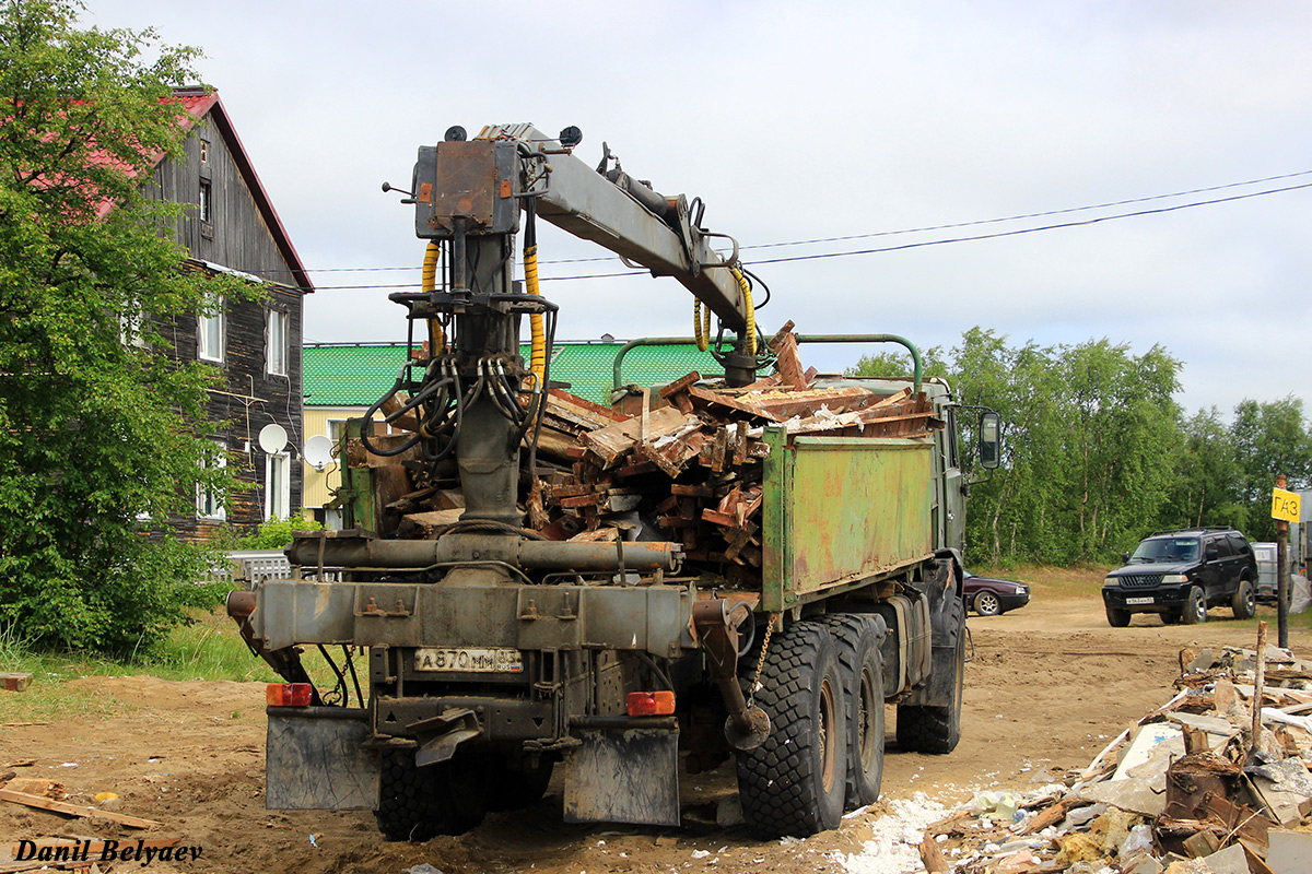 Ненецкий автономный округ, № А 870 ММ 83 — КамАЗ-43118-24