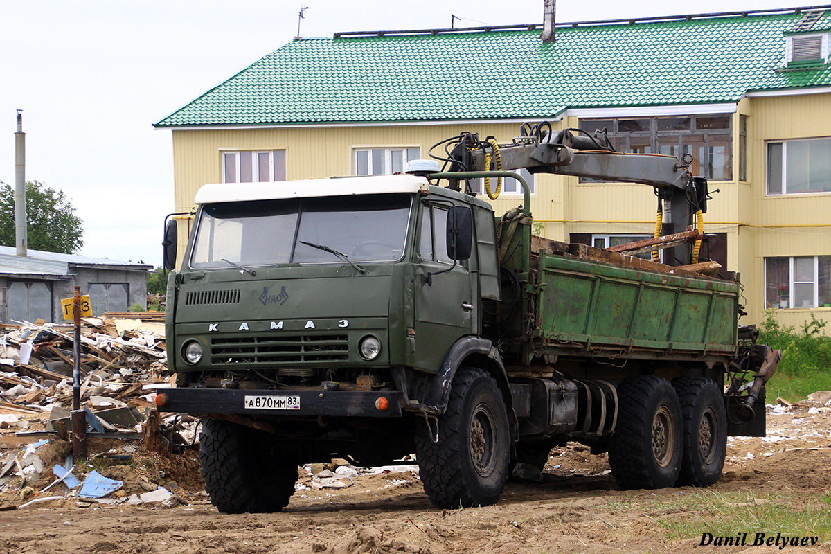 Ненецкий автономный округ, № А 870 ММ 83 — КамАЗ-43118-24