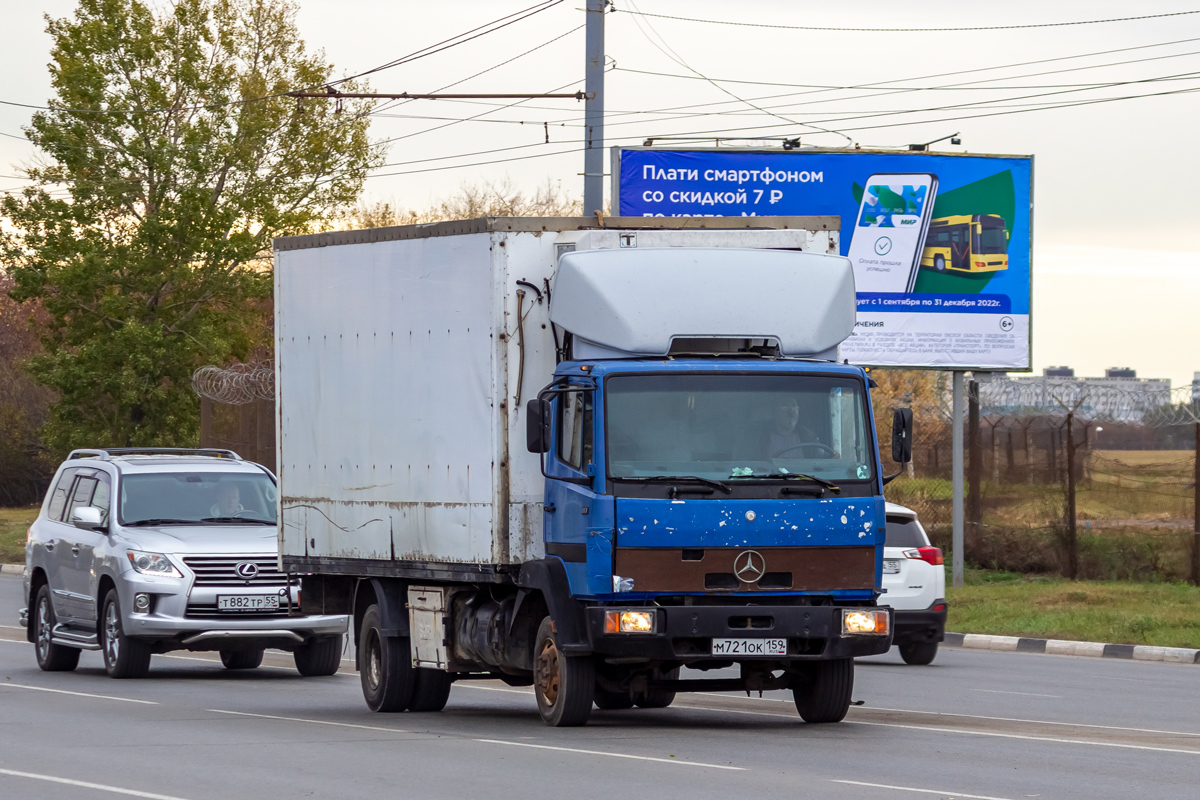 Омская область, № М 721 ОК 159 — Mercedes-Benz Atego 817