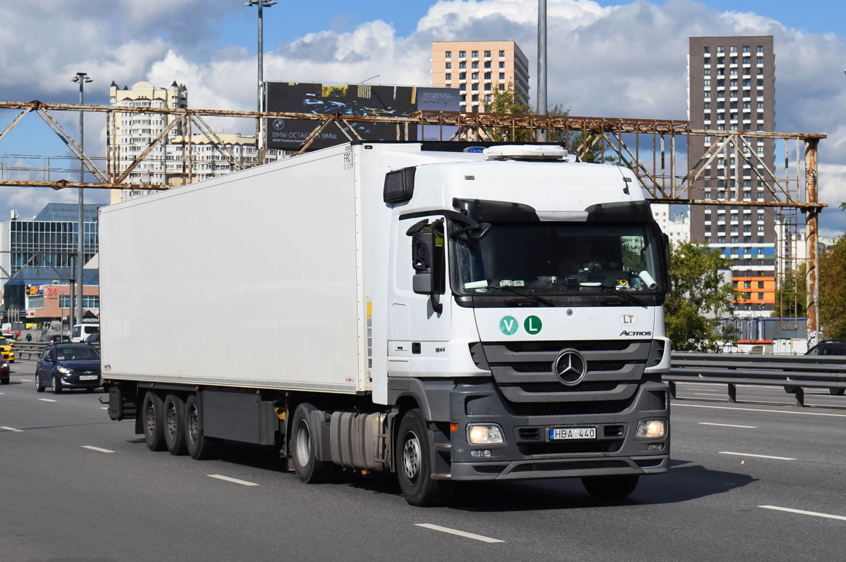 Литва, № HBA 440 — Mercedes-Benz Actros ('2009) 1844