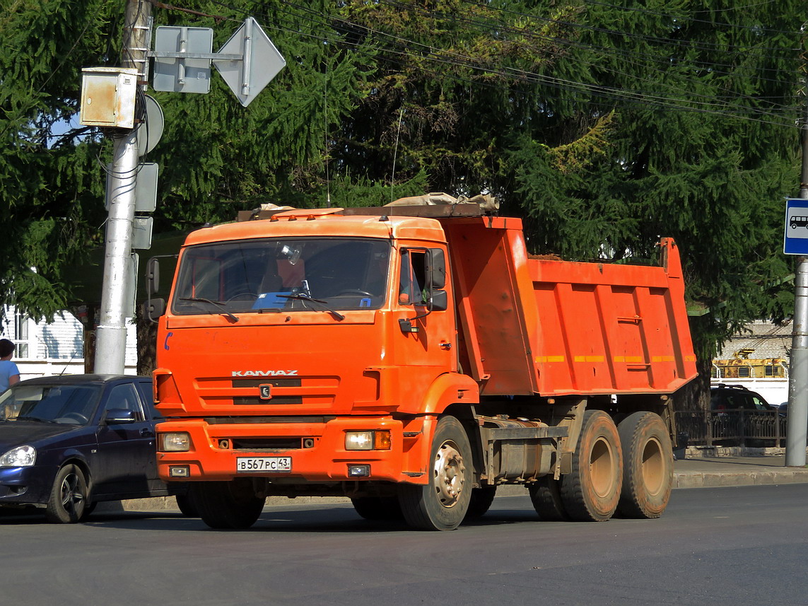 Кировская область, № В 567 РС 43 — КамАЗ-65115-N3