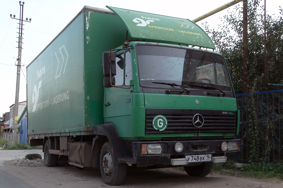 Татарстан, № У 786 ВК 16 — Mercedes-Benz Atego 917