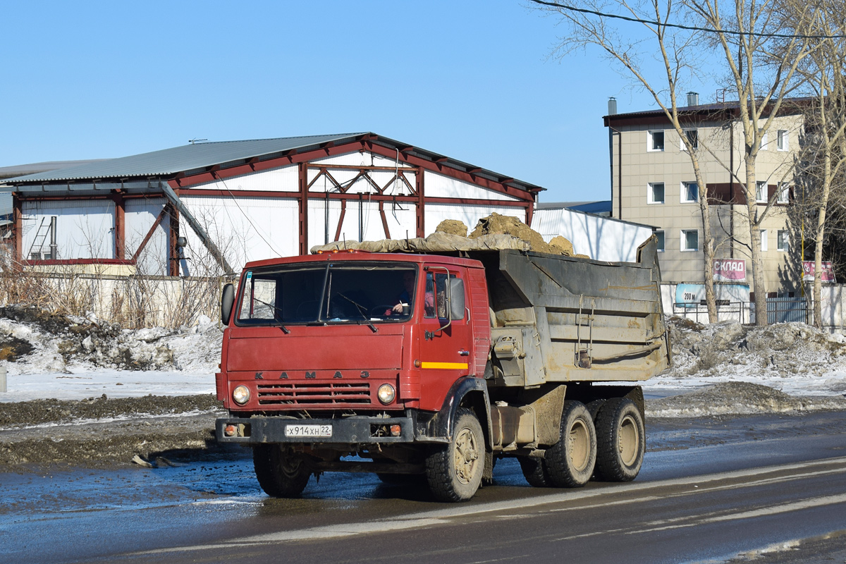 Алтайский край, № Х 914 ХН 22 — КамАЗ-5410