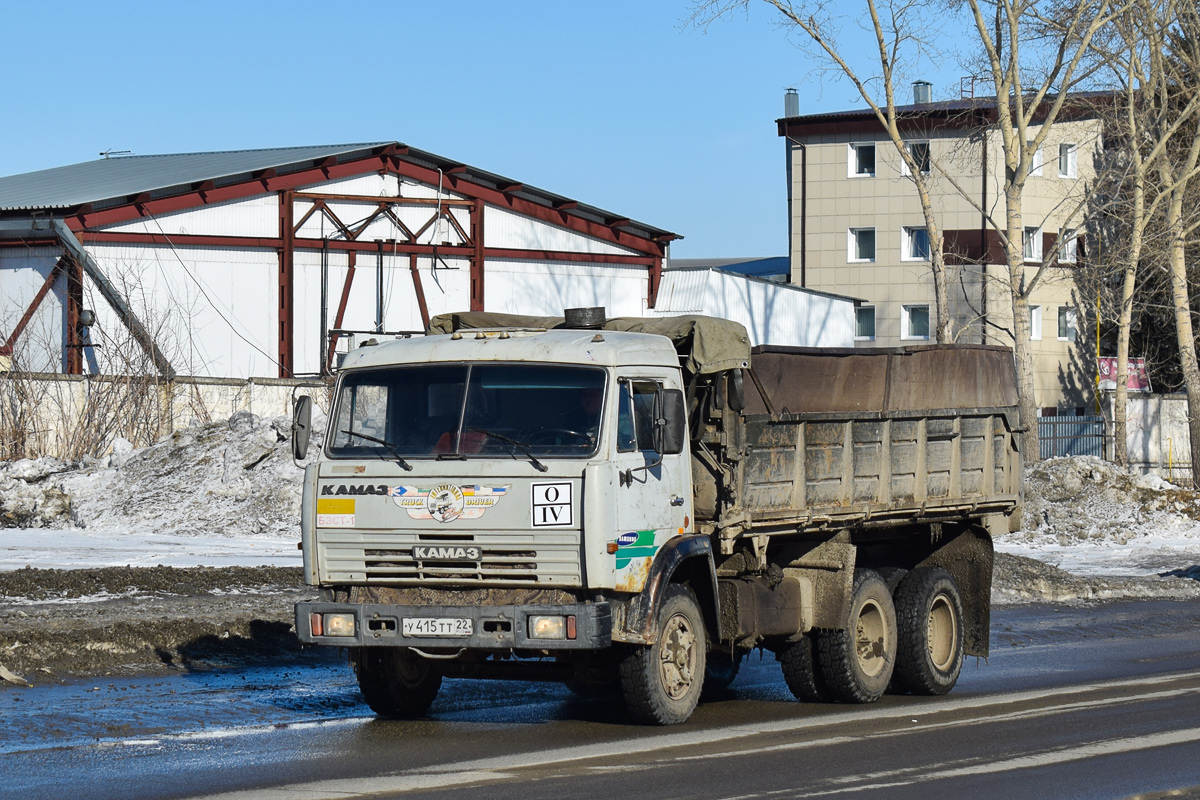 Алтайский край, № У 415 ТТ 22 — КамАЗ-5320