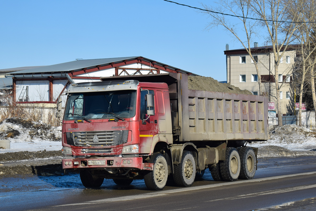 Алтайский край, № А 948 АХ 122 — Howo HW ZZ3407