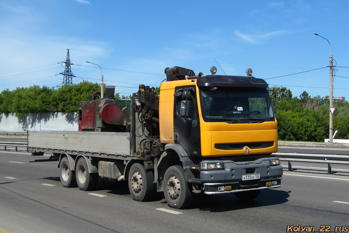 Алтайский край, № А 335 АС 122 — Renault Kerax