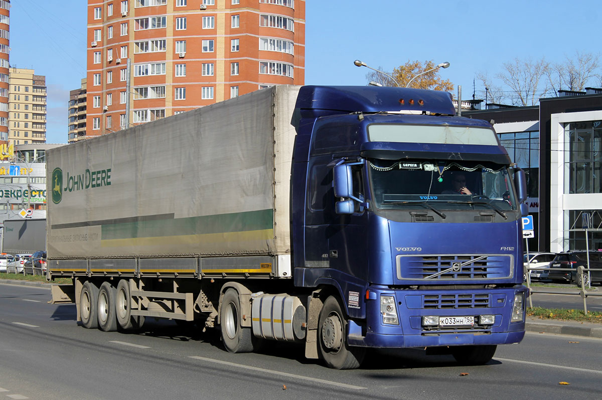 Московская область, № К 033 НН 750 — Volvo ('2002) FH12.460