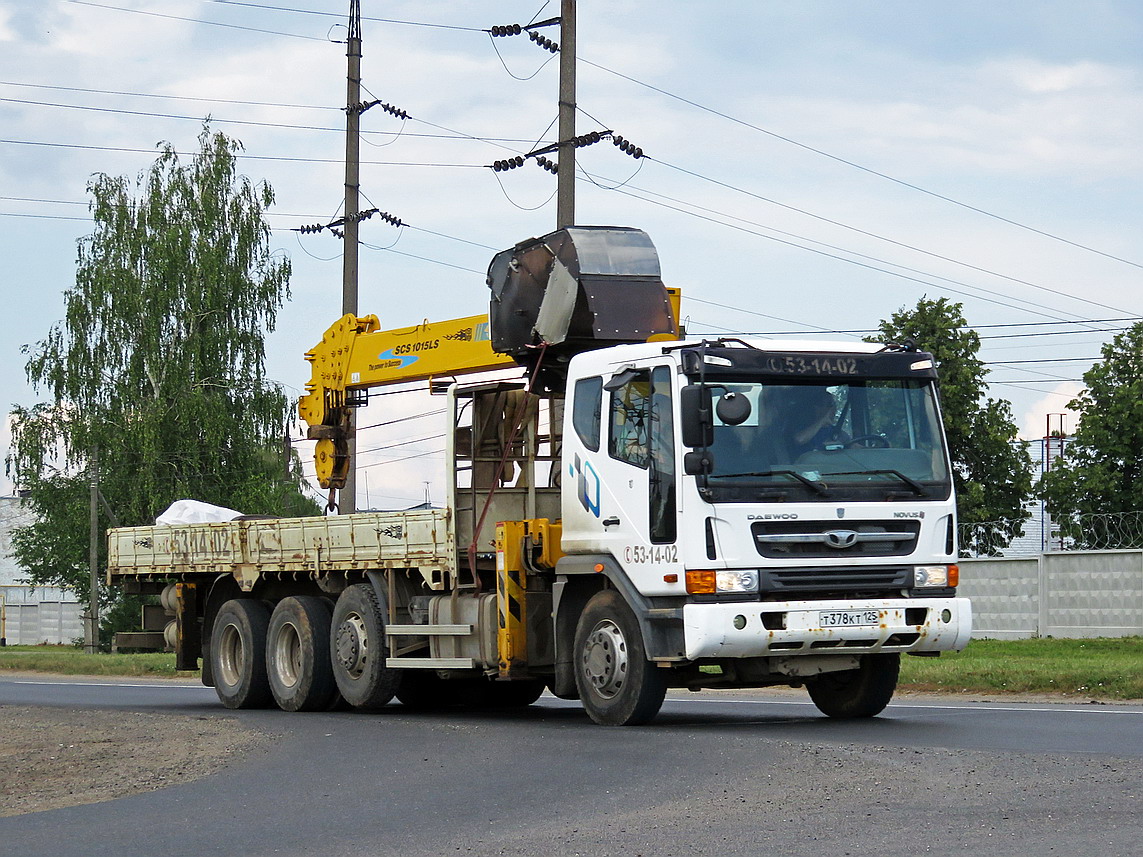 Кировская область, № Т 378 КТ 125 — Daewoo Novus