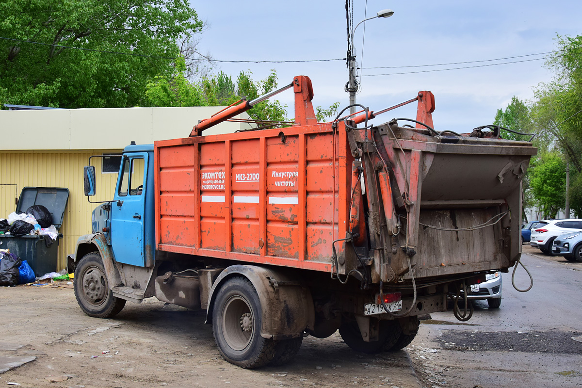 Волгоградская область, № А 219 УК 34 — ЗИЛ-432932