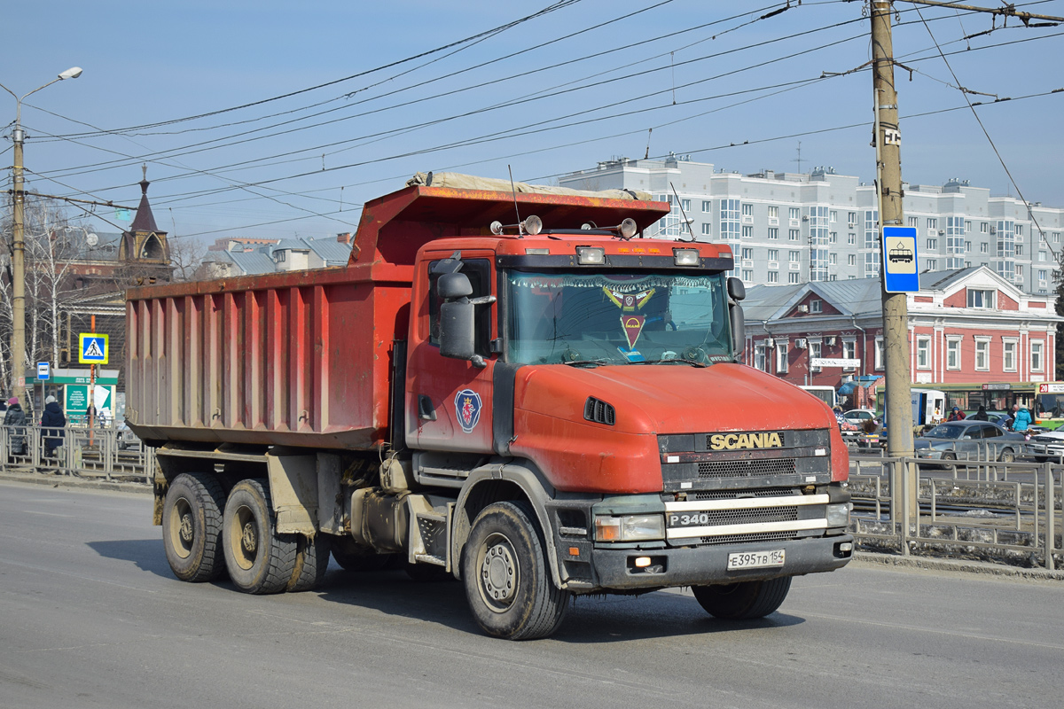 Новосибирская область, № Е 395 ТВ 154 — Scania ('1996) T-Series 124C