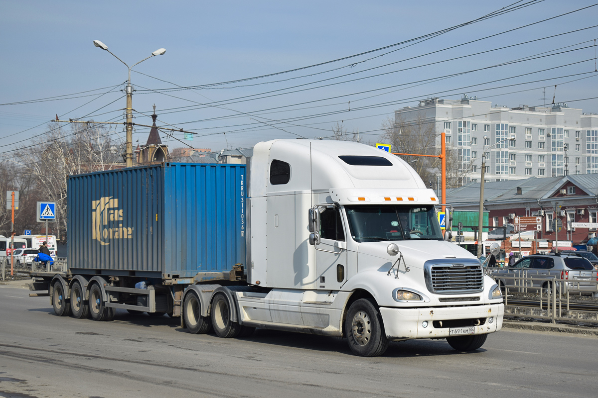 Алтайский край, № Т 691 КМ 55 — Freightliner Columbia