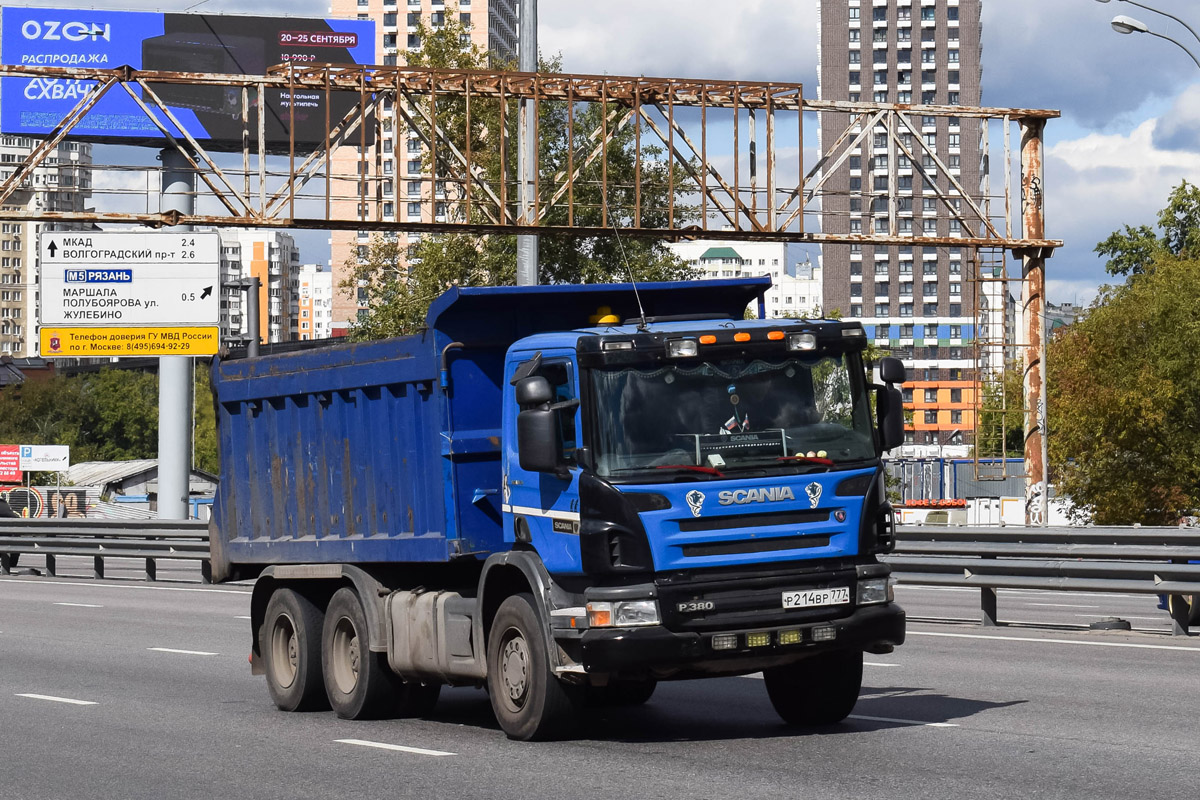 Москва, № Р 214 ВР 777 — Scania ('2004) P380