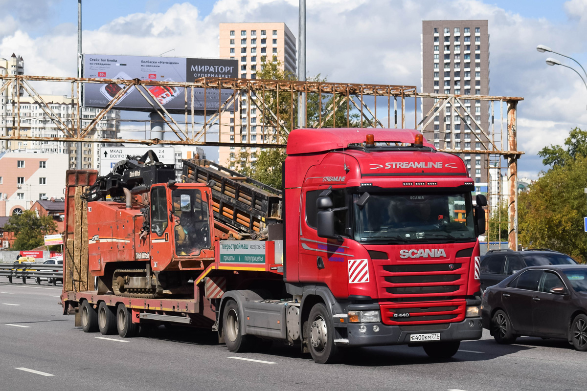 Москва, № Е 400 КМ 777 — Scania ('2013) G440