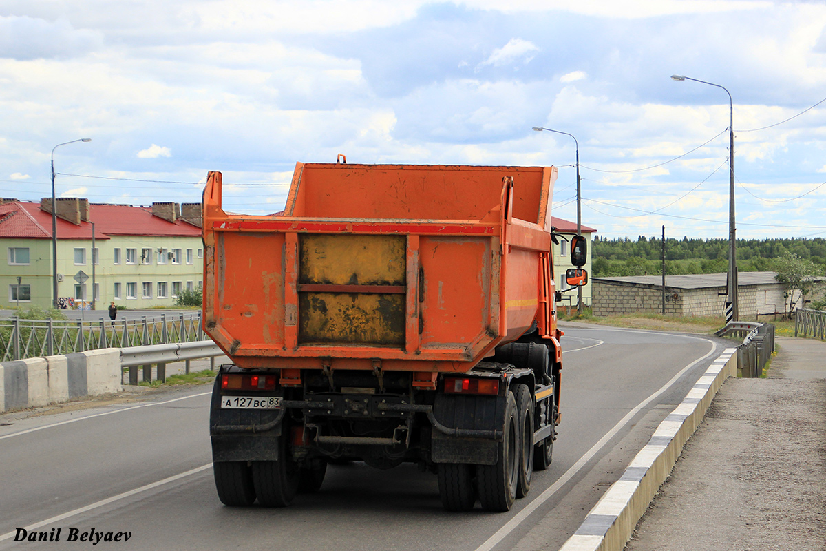 Ненецкий автономный округ, № А 127 ВС 83 — КамАЗ-65115-L4