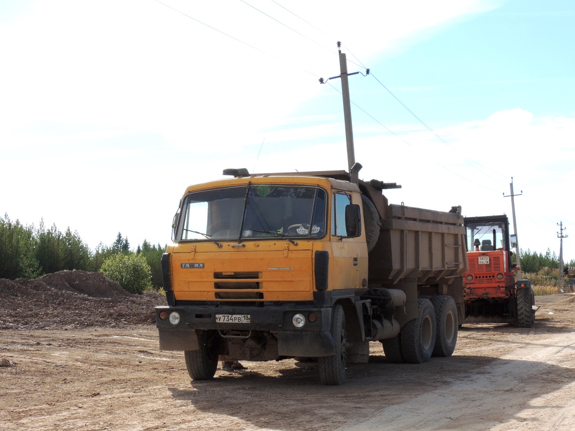 Удмуртия, № У 734 РВ 18 — Tatra 815 S1