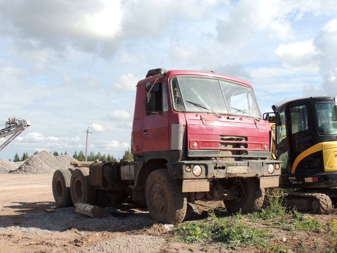 Удмуртия, № Р 877 УО 18 — Tatra 815 S1