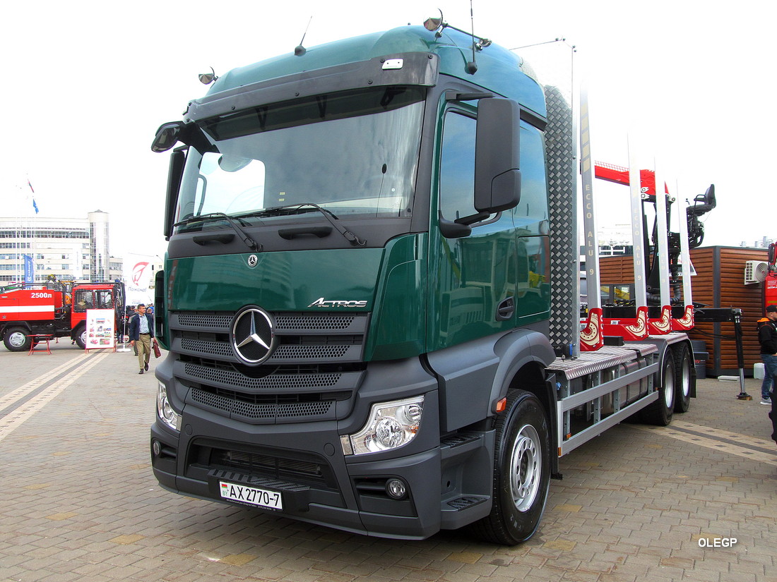 Минск, № АХ 2770-7 — Mercedes-Benz Actros ('2018)