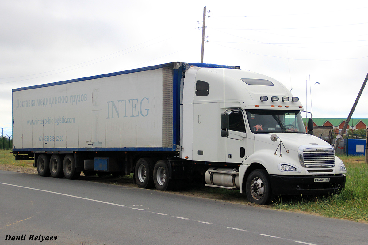 Кировская область, № Н 476 РН 43 — Freightliner Columbia