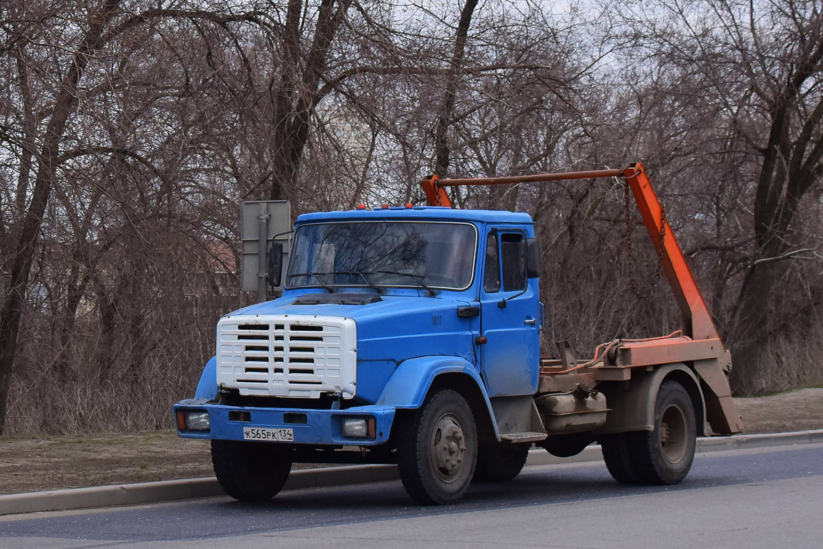 Волгоградская область, № К 565 РК 134 — ЗИЛ-497442