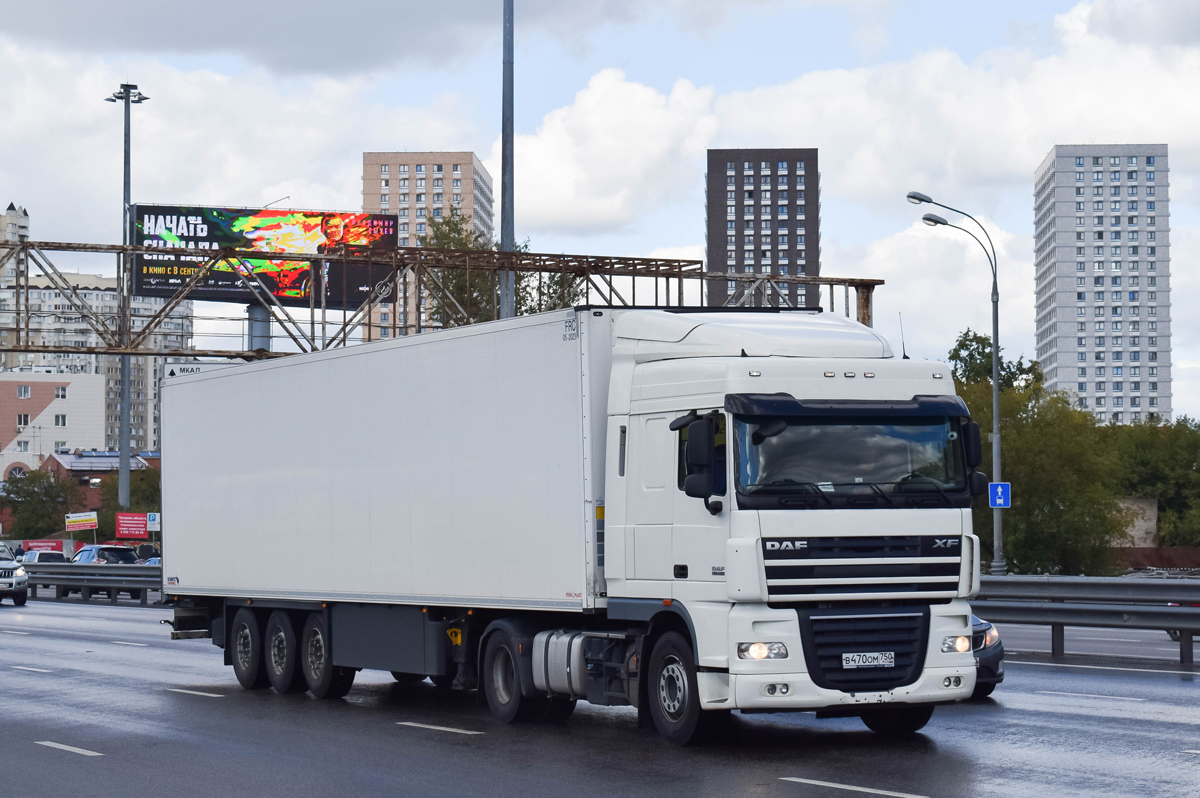 Московская область, № В 470 ОМ 750 — DAF XF105 FT