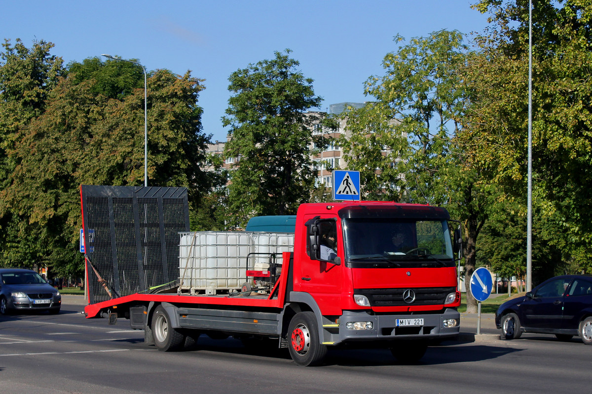 Литва, № MIV 221 — Mercedes-Benz Atego 1523