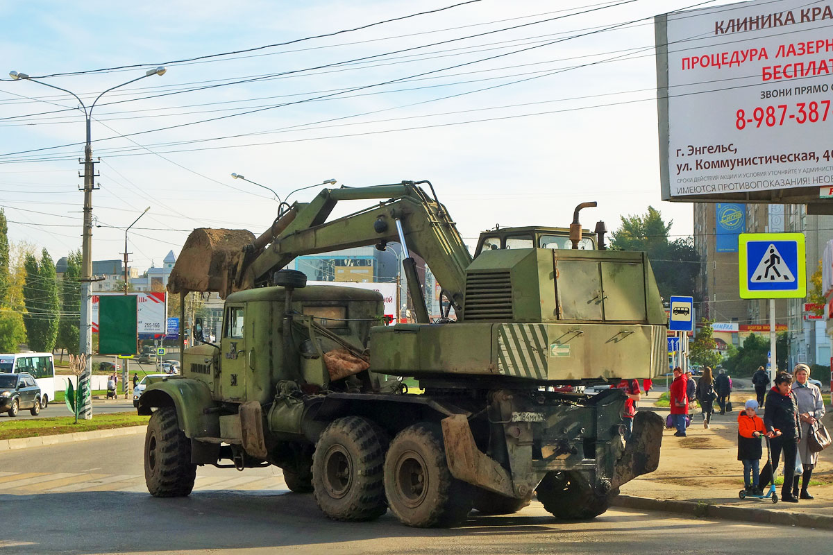 Саратовская область, № Р 184 МН 64 — КрАЗ-255Б1